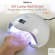 UV Lamp Nail Dryer LCD Sensor 24 LED 48W