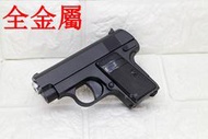 台南 武星級 COLT 25 掌心雷 全金屬 空氣槍 手拉 ( 科特 .25 BB槍BB彈 M1911 45手槍玩具槍