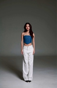 CURVF Remi Baggy Jeans กางเกงยีนส์ผ้าญี่ปุ่น ทรงแบ็กกี้ เอวต่ำกำลังพอดี