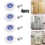 【HEPA】4 x Replacement Shower Door Roller Runner Wheels 26/27/28/29mm Wheel Diameter