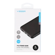 [Veger] Power Bank 10000 mAh 2 x USB-A / Type-C &amp; Micro USB Input แบตสำรอง