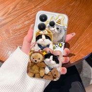 Transparent Cases For Redmi Note 14 5G Phone Case Soft TPU Slim Casing Shockproof Shell 0330 TK