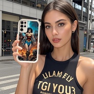 DE-25 Mujer Maravilla For Samsung S25 A04 M15 S24 A04E A55 A03 S21 A54 FE Ultra 5G Casing