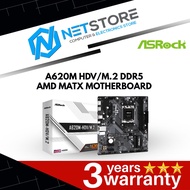 ASROCK A620M HDV/M.2 DDR5 AMD MATX MOTHERBOARD - 90-MXBLL0-A0UAYZ