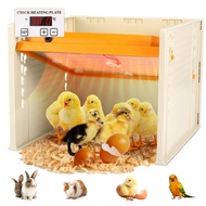【Ship in 1 Day】 Brooder Heater For Chicks, Chick Brooder Heating Plate With Easy Clean Plate 10" X 1