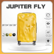 JUPITER FLY Concave-Convex Luggage Damaged Trolley for Women Internet Celebrity Suitcase