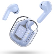 ACEFAST T6 Wireless Earbuds, Bluetooth Headphones with ENC Noise Canceling Translucent Earphones, Hi