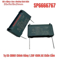 Genuine CG-CBB61 Capacitor 1.2UF 450V.AC Plug Combo 10 Pieces