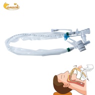 Canack PVC Closed Suction Catheter 6Fr-16Fr Medical Endotracheal Suctioning System 72 Hours Type