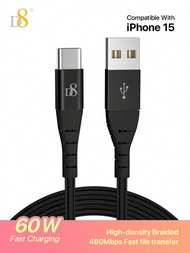 D8 Usb Type C 充電線,usb A 轉 Usb C 3a 快速充電編織充電線,適用於三星 Galaxy A10e A20 A50 A51 A71、s20 S10 S9 S8 Plus,note 9 8,a11 A20 A51,g6 G7 V30 V35,moto Z2 Z3