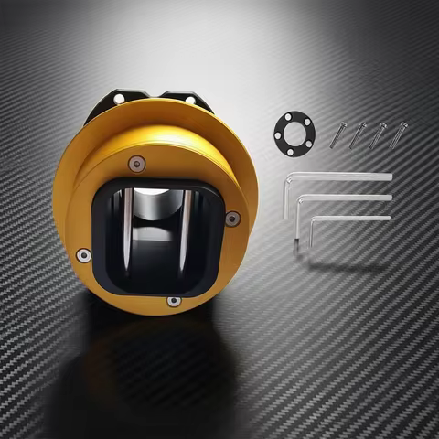 The latest QR2 wheel side and QR2 Pro wheel side of Fanatec steering wheel accessories