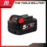 Milwaukee Freedom แบตเตอรี่ 18 โวลต์ ขนาด 5.0 แอมป์อาวว์ M18 B5