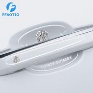 FFAOTIO Transparent Car Door Handle Film Door Bowl Protector Car Accessories For MG HS MG4 ZS