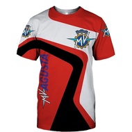 New MV Agusta T-Shirts Motorcycle Racing 3D Print Men Women Sports Casual Fashion Oversized O-Neck T