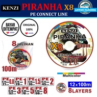 Senar Pancing Kenzi Piranha X8 PE 1-6