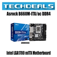 Asrock B660M-ITX/ac DDR4 Intel LGA1700 mITX Motherboard