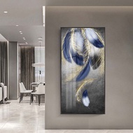 CNY Painting - Mirror Laminate Painting - Wall Painting for Living Room, Stairs, Feather Corridor Ar