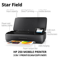 HP OfficeJet 250 3合1手提噴墨打印機 250 MOBILE 流動多合一打印機 #CZ992A 打印 影印 掃描 WIFI