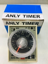 ANLY AH3-NC 220VOLT MULTI RANGE ANALOG TIMER W/SOCKET