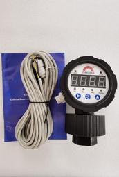 【品質加碼】SS-CM19  4-20MA臺灣華記SAFE-GAUGE數顯PP隔膜電子式壓力表1/2PT