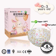 Dr. Chu x MUMUM 4ply Super Soft Premium Kids Mask -Multi Design Colour (30pcs)