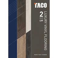 TACO Vinyl Floor - Vinyl Floor - Wood Floor - Vinyl Floor - 2mm Thick