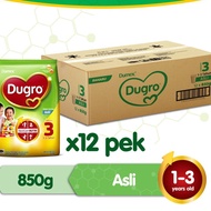 Susu Dumex Dugro 3 Original (850g x 12) susu formula susu budak susu kanak-kanak susu untuk umur 1-3