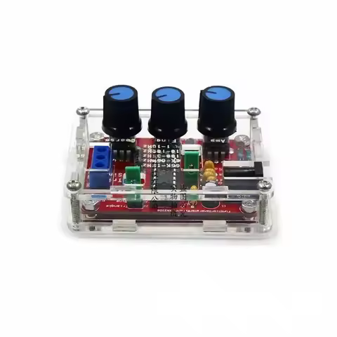 High-Precision XR2206 Signal Generator Kit - 1Hz to 1MHz Adjustable Frequency, Sine/Triangular/Squar