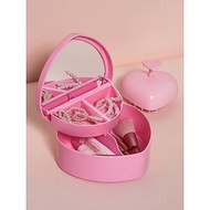 [Houseke] DAISO Korea DAISO Love Storage Box Cosmetic Storage Box Jewelry Storage Box Jewelry Storag