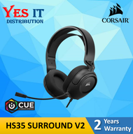 Corsair HS35 SURROUND V2 / HS55 / HS65 SURROUND Wired Gaming Headset - Carbon / White