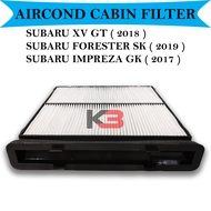 SUBARU XV GT 2018  FORESTER SK 2019  IMPREZA GK 2017 CABIN AIRCOND FILTER ( 72880-FL000 )