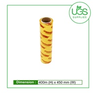 Crystal Wrap Film 450mm/18" x 400Meter