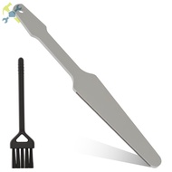 Guitar Fret File Stainless Steel Double Side Fret Crowning File Tool with Clean Brush  SHOPCYC9218