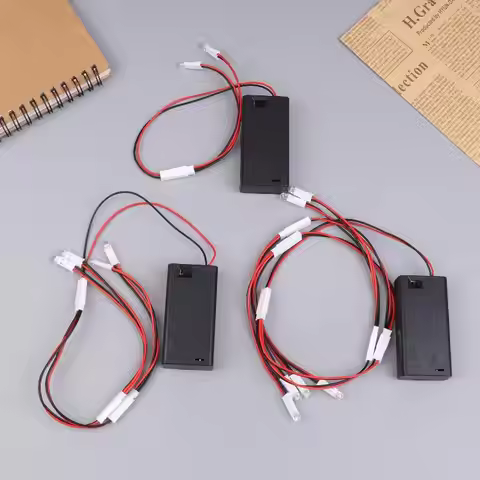 [JN] 1 Piece DIY Creative Handmade Model Light Dollhouse Ultra Bright 3V LED Lamp Beads Small Night 