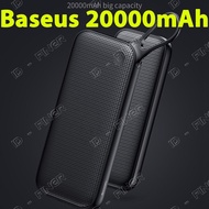 Baseus 20000mAh 5V3A Quick Charge 3.0 USB Power Bank For iPhone X 8 7 6 Samsung S8 Note 8 Battery