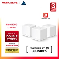 Mercusys Halo H30G Mesh Wifi AC1300 Home Router System MIMO Range Extender (1 Pack/2 Pack/3 Pack)