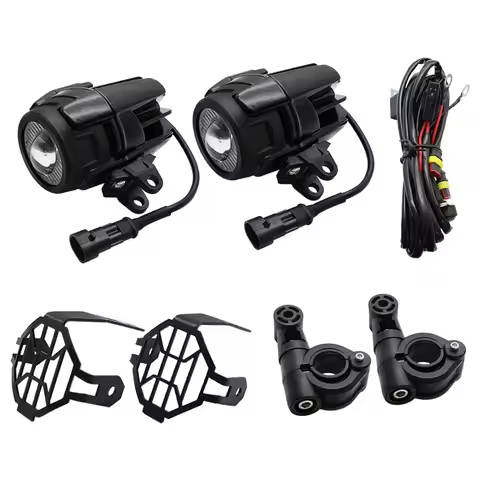 R1200GS 40W Motorcycle LED Fog Lamp Auxiliary Assembly Is Suitable For BMW R1200GS F 1250 GS 750 GS 