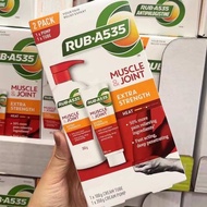 ✮Canadian RUB A535 Relieve Muscle and Joint Pain Enhancement Fever Massage Cream 350g 100g⊿