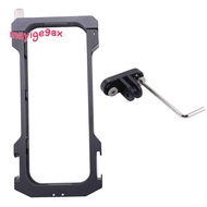 For  X3 Metal Protective Cage Panoramic Action Camera Case with Cold Shoe Mount for  X3 Accessory