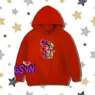 Children's Jacket - Hoodie Sweater The Super Mario Bros Movie 2023 Kids Cartoon Children's Cartoon C