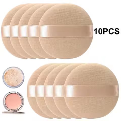 5/10/20/30pcs Face Foundation Make-Up Puff Professional Round Portable Soft Cosmetics Puff Foundatio