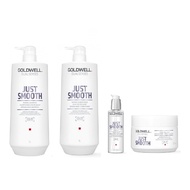 [All Sizes] Goldwell Dual Senses Just Smooth Dual Senses Shampoo Conditioner Treatment Oil