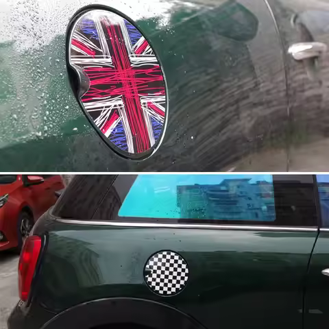 Gas Fuel Tank Cap Vinyl Cover Sticker Decals Decoration For Mini Cooper S One F55 F56 R55 R56 R60 R6