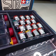 HJH Trendy Divider 8200 Tamiya Motor Dynamo Drawer Acrylic Rack Accessories Box - F3D