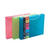 NISO A3 ART & DRAWING CASE PINK/BLUE/GREEN