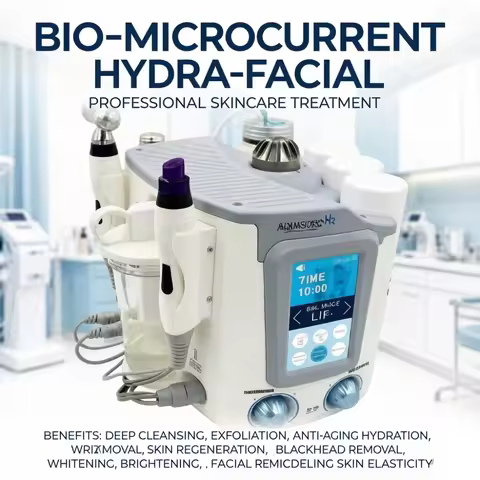3 in 1 Aquasure skin care deep cleansing machine Facial Spa H2 O2 Water Bubble microcurent Hydra Der