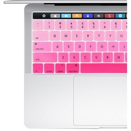 Keyboard Protector Fade-in Pink for MacBook Pro 13" Touchbar A1707 A1989 A2159