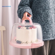 PEK-Cake Box Portable Waterproof Plastic Handheld Cake Package Container for Carrying