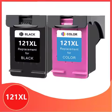 Compatible 121XL Ink Cartridge Replacement for HP 121 for HP121 for Deskjet D2563 F4283 F2423 F2483 