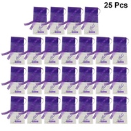 25pcs Beg Lavender Kosong Beg Sachet Lavender Beg Wangian Percetakan Bunga Beg Wangian Beg Sachet Un